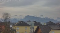 Archiv Foto Webcam Ausblick von Gisingen in Feldkirch auf Alvier und Fulfirst 07:00