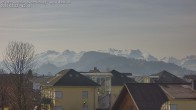 Archiv Foto Webcam Ausblick von Gisingen in Feldkirch auf Alvier und Fulfirst 11:00