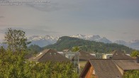 Archiv Foto Webcam Ausblick von Gisingen in Feldkirch auf Alvier und Fulfirst 14:00