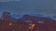 Archiv Foto Webcam Ausblick von Gisingen in Feldkirch auf Alvier und Fulfirst 21:00