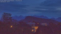 Archiv Foto Webcam Ausblick von Gisingen in Feldkirch auf Alvier und Fulfirst 21:00