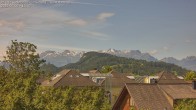 Archiv Foto Webcam Ausblick von Gisingen in Feldkirch auf Alvier und Fulfirst 09:00