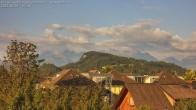 Archiv Foto Webcam Ausblick von Gisingen in Feldkirch auf Alvier und Fulfirst 06:00