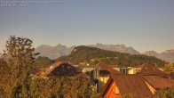 Archiv Foto Webcam Ausblick von Gisingen in Feldkirch auf Alvier und Fulfirst 05:00