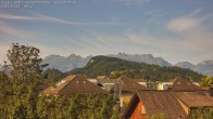 Archiv Foto Webcam Ausblick von Gisingen in Feldkirch auf Alvier und Fulfirst 07:00