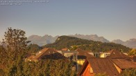 Archiv Foto Webcam Ausblick von Gisingen in Feldkirch auf Alvier und Fulfirst 06:00