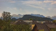 Archiv Foto Webcam Ausblick von Gisingen in Feldkirch auf Alvier und Fulfirst 07:00