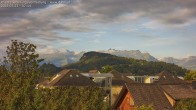 Archiv Foto Webcam Ausblick von Gisingen in Feldkirch auf Alvier und Fulfirst 06:00