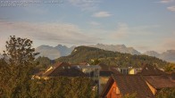 Archiv Foto Webcam Ausblick von Gisingen in Feldkirch auf Alvier und Fulfirst 06:00