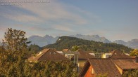 Archiv Foto Webcam Ausblick von Gisingen in Feldkirch auf Alvier und Fulfirst 07:00