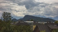 Archived image Webcam View of Alvier and Fulfirst from Gisingen in Feldkirch 13:00