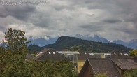 Archiv Foto Webcam Ausblick von Gisingen in Feldkirch auf Alvier und Fulfirst 13:00