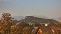 Archiv Foto Webcam Ausblick von Gisingen in Feldkirch auf Alvier und Fulfirst 06:00