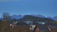 Archiv Foto Webcam Ausblick von Gisingen in Feldkirch auf Alvier und Fulfirst 05:00