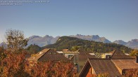Archived image Webcam View of Alvier and Fulfirst from Gisingen in Feldkirch 09:00