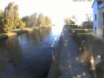 Archiv Foto Webcam Hafendorf Müritz: Kanal vom Claassee zur Müritz 05:00