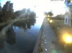 Archiv Foto Webcam Hafendorf Müritz: Kanal vom Claassee zur Müritz 03:00