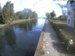 Archiv Foto Webcam Hafendorf Müritz: Kanal vom Claassee zur Müritz 07:00