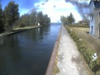 Archiv Foto Webcam Hafendorf Müritz: Kanal vom Claassee zur Müritz 11:00