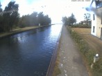Archiv Foto Webcam Hafendorf Müritz: Kanal vom Claassee zur Müritz 13:00