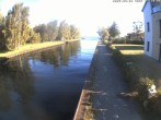 Archiv Foto Webcam Hafendorf Müritz: Kanal vom Claassee zur Müritz 06:00