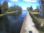 Archiv Foto Webcam Hafendorf Müritz: Kanal vom Claassee zur Müritz 09:00