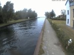 Archiv Foto Webcam Hafendorf Müritz: Kanal vom Claassee zur Müritz 17:00