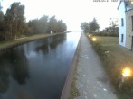Archiv Foto Webcam Hafendorf Müritz: Kanal vom Claassee zur Müritz 03:00