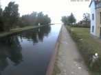 Archiv Foto Webcam Hafendorf Müritz: Kanal vom Claassee zur Müritz 09:00