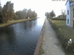 Archiv Foto Webcam Hafendorf Müritz: Kanal vom Claassee zur Müritz 05:00