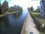 Archiv Foto Webcam Hafendorf Müritz: Kanal vom Claassee zur Müritz 09:00