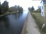 Archiv Foto Webcam Hafendorf Müritz: Kanal vom Claassee zur Müritz 11:00