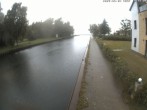 Archiv Foto Webcam Hafendorf Müritz: Kanal vom Claassee zur Müritz 13:00