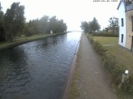 Archiv Foto Webcam Hafendorf Müritz: Kanal vom Claassee zur Müritz 06:00