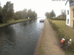 Archiv Foto Webcam Hafendorf Müritz: Kanal vom Claassee zur Müritz 07:00