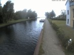 Archiv Foto Webcam Hafendorf Müritz: Kanal vom Claassee zur Müritz 09:00