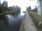 Archiv Foto Webcam Hafendorf Müritz: Kanal vom Claassee zur Müritz 11:00