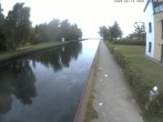 Archiv Foto Webcam Hafendorf Müritz: Kanal vom Claassee zur Müritz 06:00