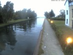 Archiv Foto Webcam Hafendorf Müritz: Kanal vom Claassee zur Müritz 03:00