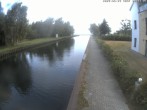 Archiv Foto Webcam Hafendorf Müritz: Kanal vom Claassee zur Müritz 05:00