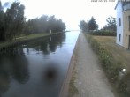 Archiv Foto Webcam Hafendorf Müritz: Kanal vom Claassee zur Müritz 09:00