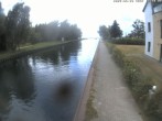 Archiv Foto Webcam Hafendorf Müritz: Kanal vom Claassee zur Müritz 11:00