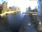 Archiv Foto Webcam Hafendorf Müritz: Kanal vom Claassee zur Müritz 05:00