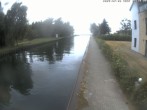 Archiv Foto Webcam Hafendorf Müritz: Kanal vom Claassee zur Müritz 06:00