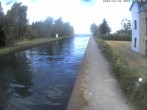Archiv Foto Webcam Hafendorf Müritz: Kanal vom Claassee zur Müritz 09:00