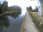 Archiv Foto Webcam Hafendorf Müritz: Kanal vom Claassee zur Müritz 05:00