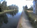 Archiv Foto Webcam Hafendorf Müritz: Kanal vom Claassee zur Müritz 07:00