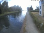 Archiv Foto Webcam Hafendorf Müritz: Kanal vom Claassee zur Müritz 09:00