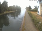 Archiv Foto Webcam Hafendorf Müritz: Kanal vom Claassee zur Müritz 06:00
