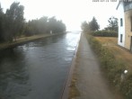 Archiv Foto Webcam Hafendorf Müritz: Kanal vom Claassee zur Müritz 07:00